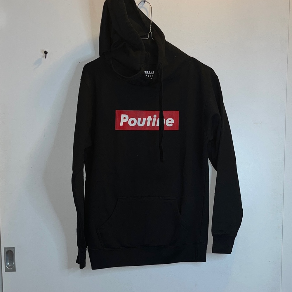 Black Poutine Hoodie